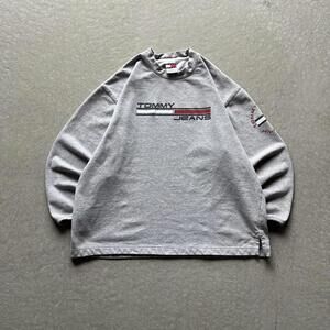 Vintage 90s Tommy Hilfiger Tommy Jeans Logo Crewneck